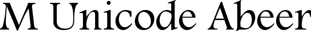 M Unicode Abeer