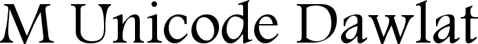 M Unicode Dawlat