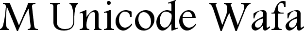 M Unicode Wafa