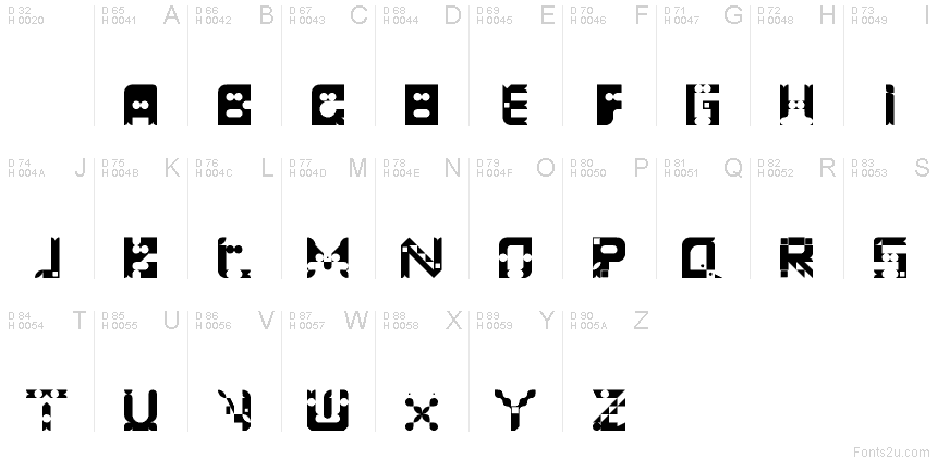 Latin de base - Table de caractères