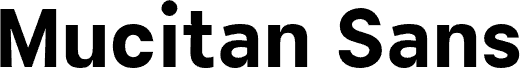 Mucitan Sans Bold