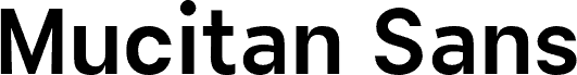 Mucitan Sans Semibold fuente