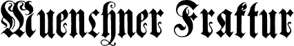 MuenchnerFraktur
