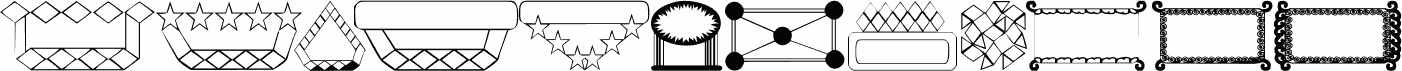 Preview of the Munchkins font