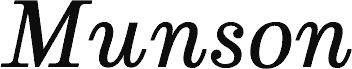 Munson Italic