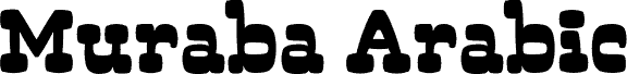 Muraba Arabic DEMO Regular フォント