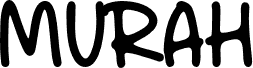 Murah Regular шрифт