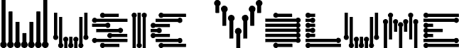 Music Volume Bold font