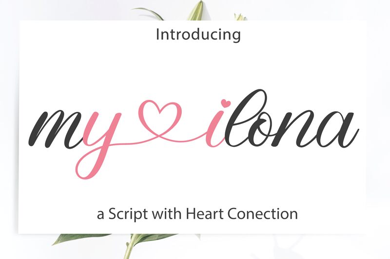 My Ilona Schriftart