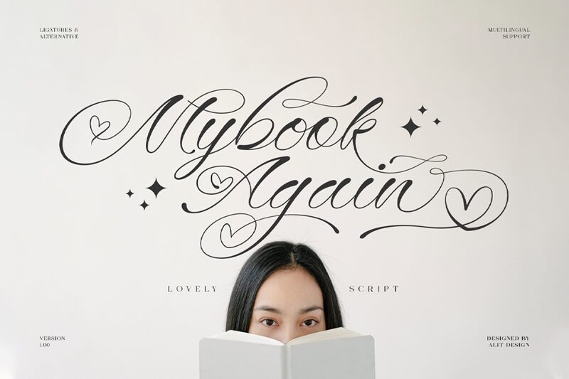 Mybook Again Czcionka