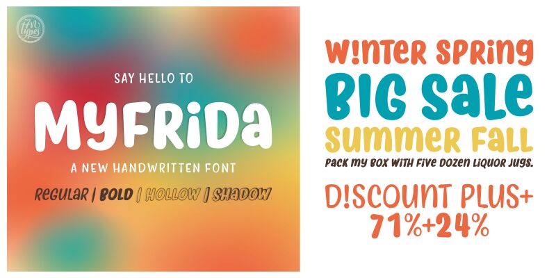 Myfrida Czcionka