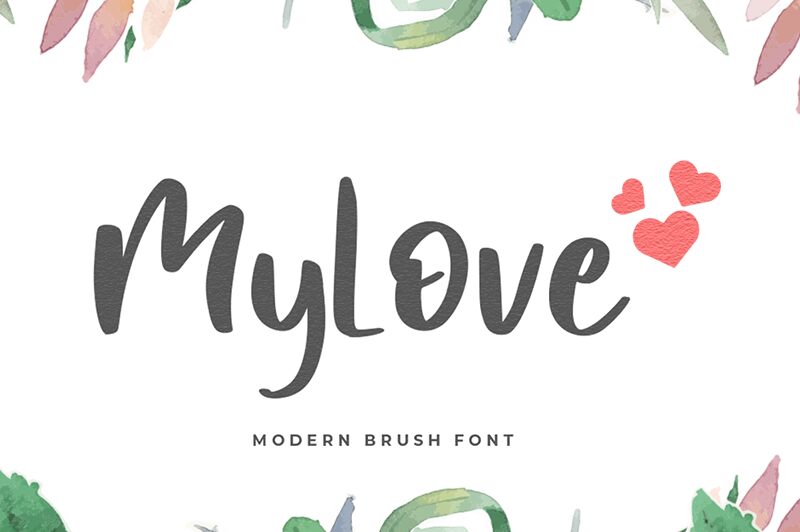 MyLove Schriftart