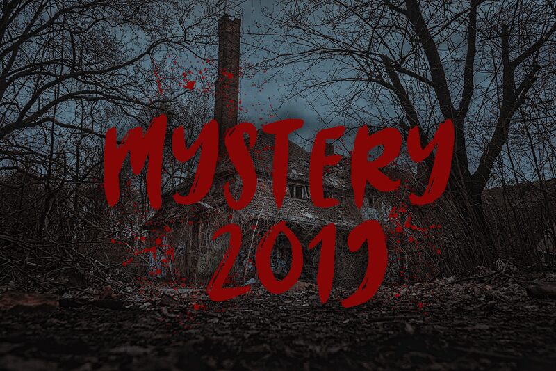 MYSTERY 2019 Schriftart
