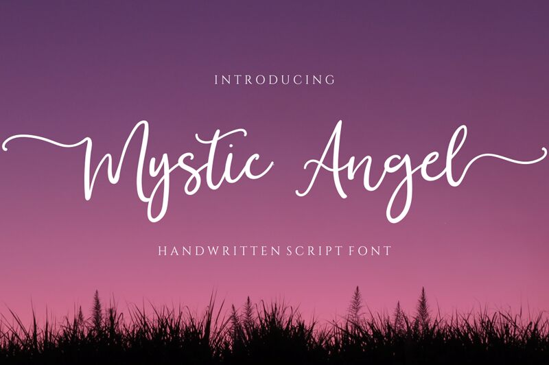 Mystic Angel Czcionka