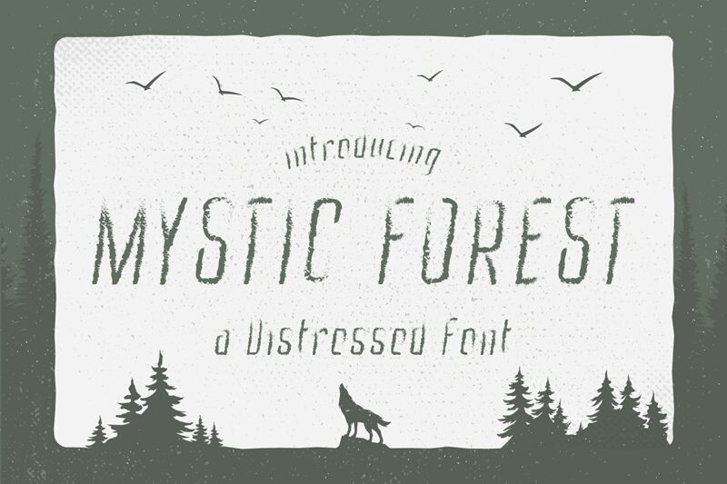 Mystic Forest Schriftart