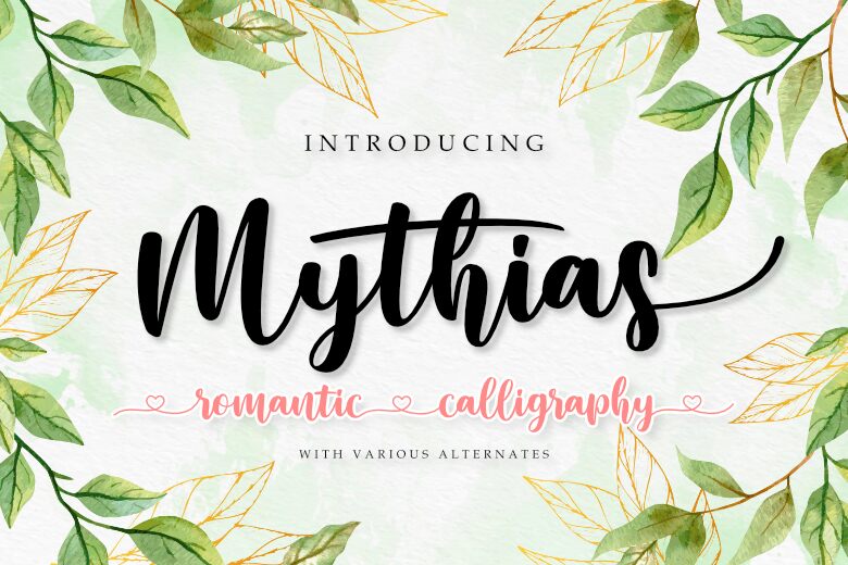 Mythias Schriftart
