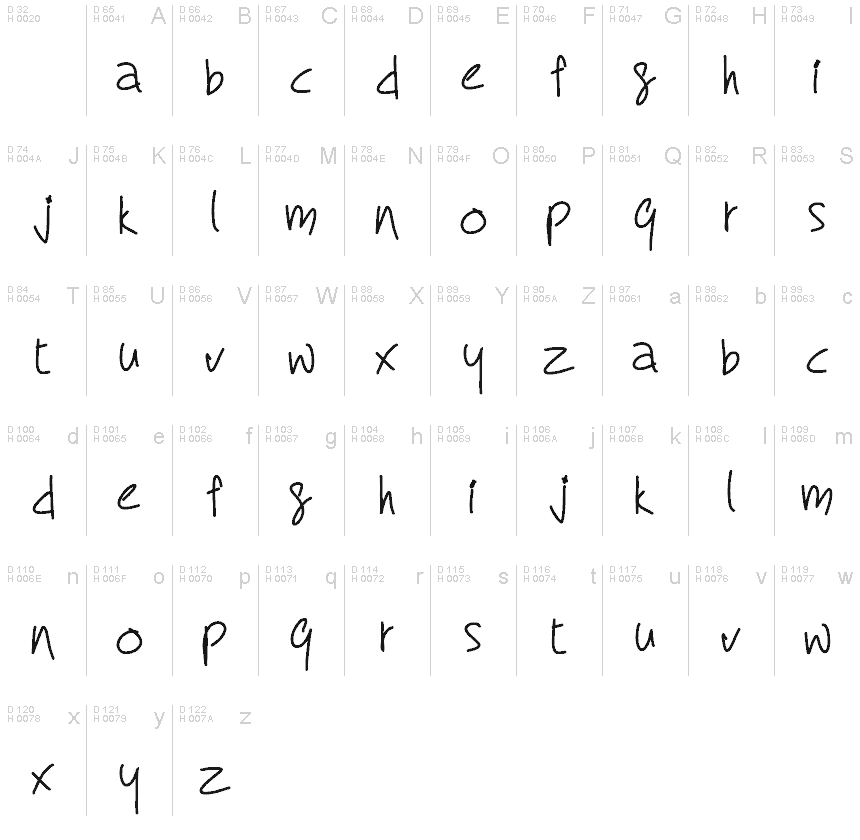 my dream font | Fonts2u.com