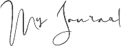 My Journal Demo carattere