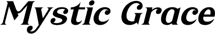 Mystic Grace DEMO VERSION Italic carattere