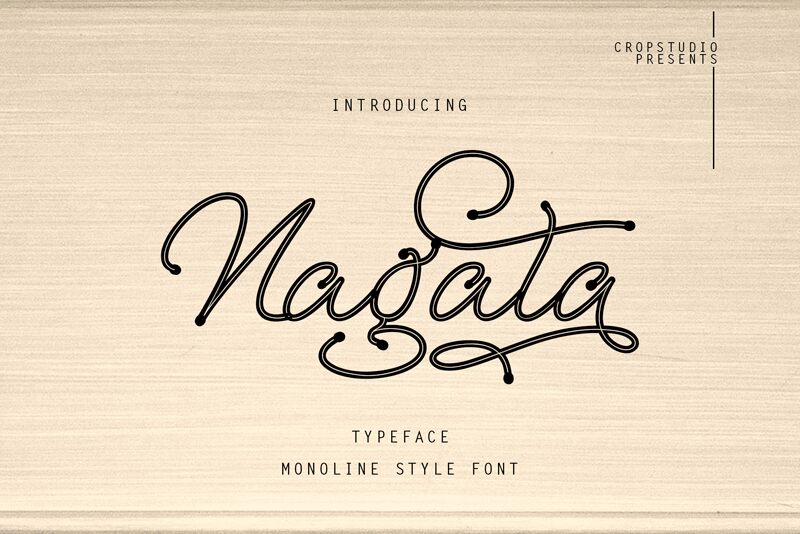Nagata Script Schriftart