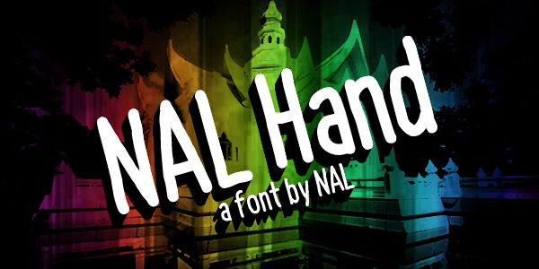 NAL Hand Schriftart