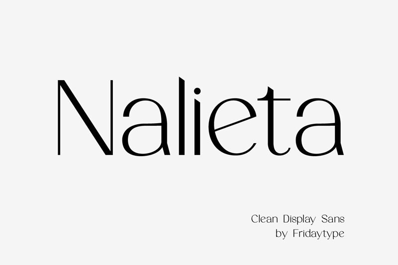 Nalieta 字体