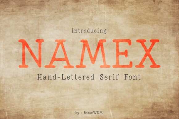 Namex Font