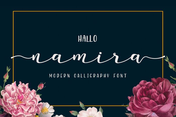 Namira Schriftart