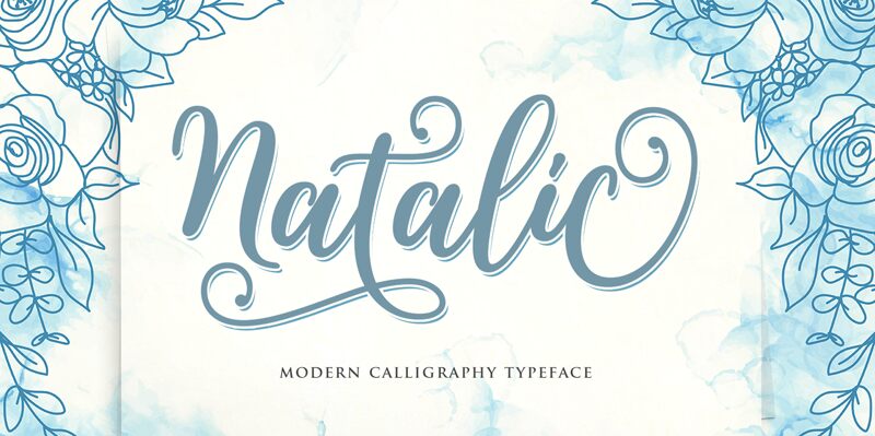 Natalic Script Schriftart
