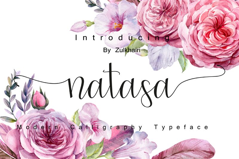natasa Schriftart