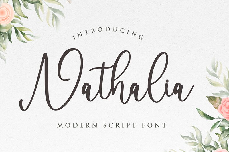 Nathalia Schriftart