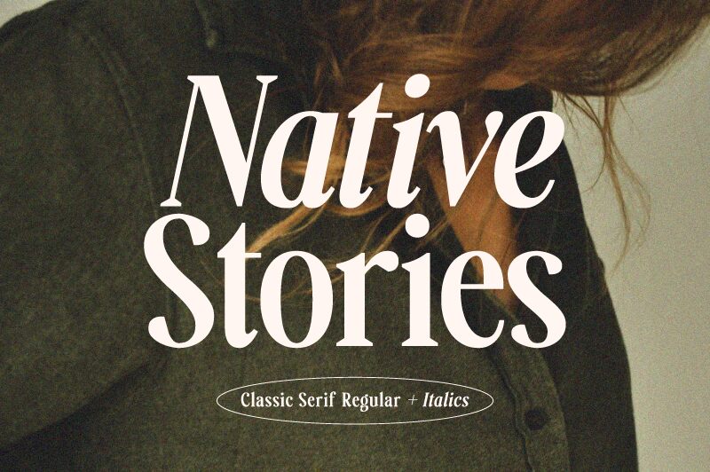 Native Stories Schriftart