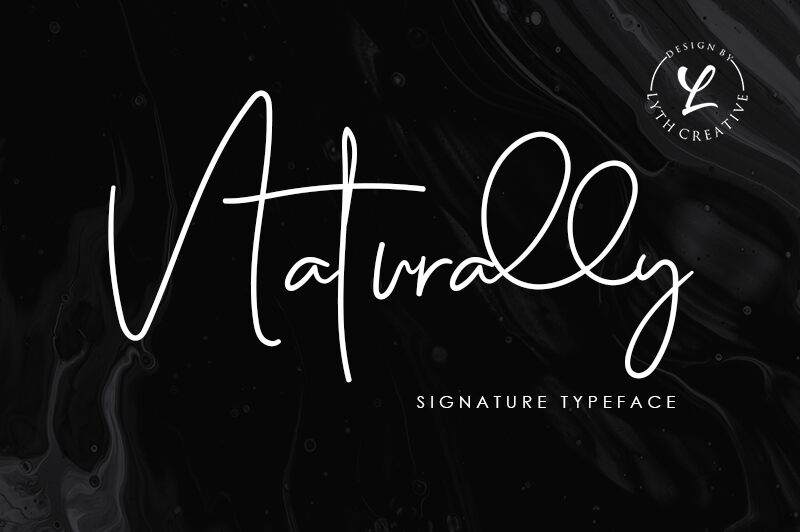 Naturally Schriftart