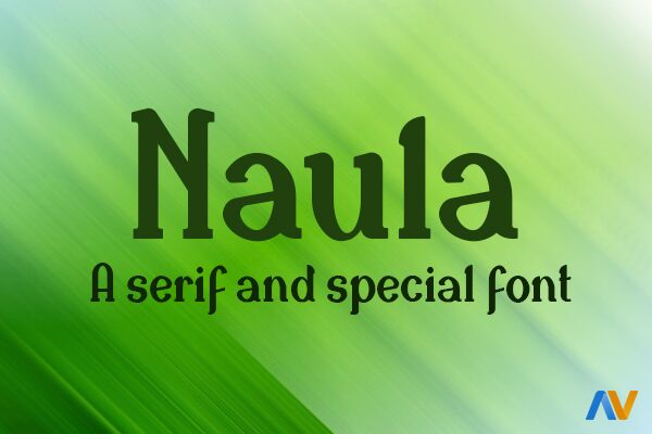Naula Schriftart