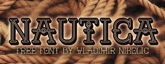 Nautica Czcionka