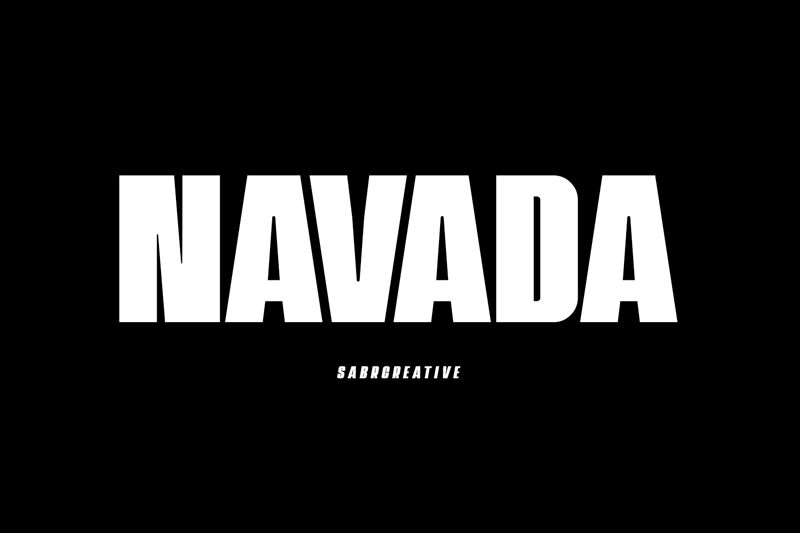 Navada Schriftart