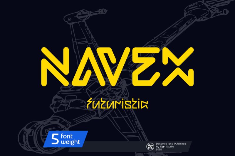 Navex Шрифт