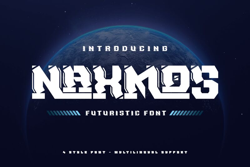 NAXMOS الخط