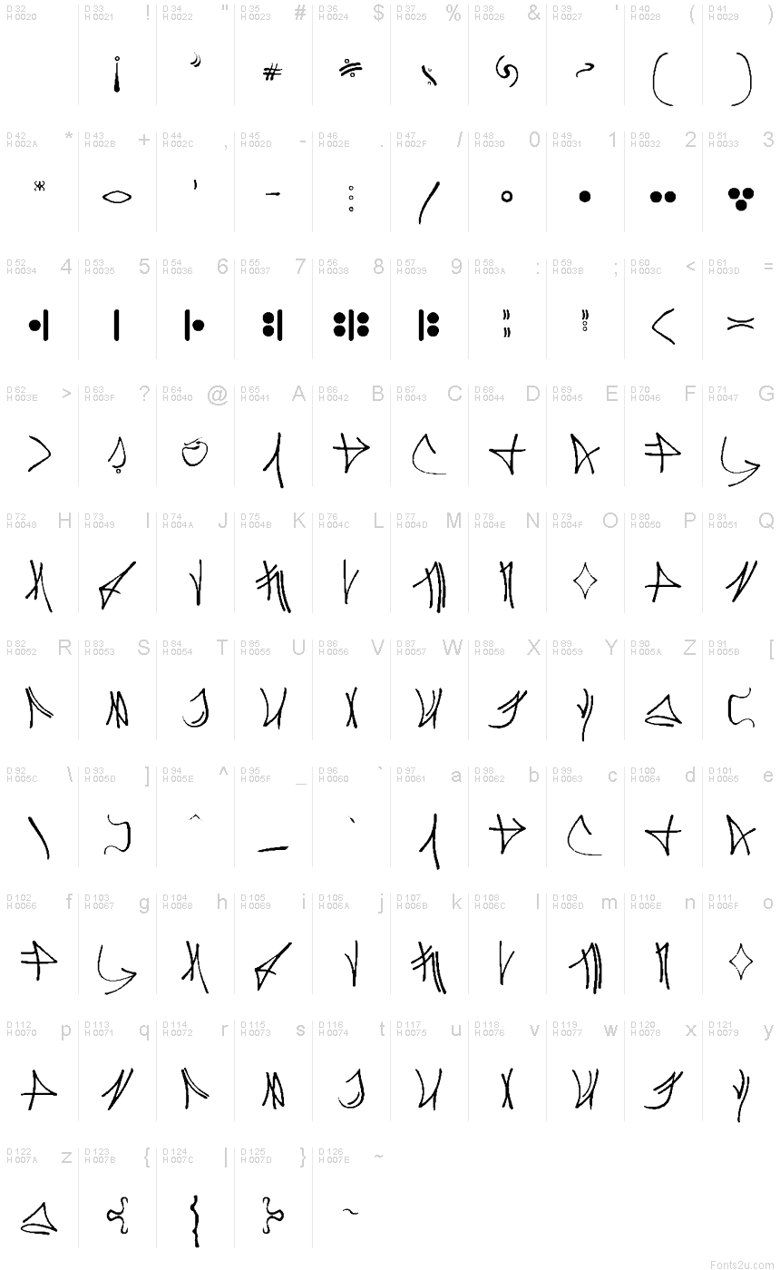 Naamu font | Fonts2u.com