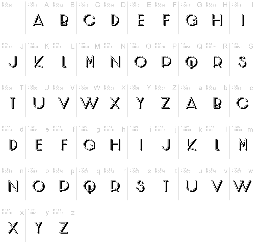 Naked Regular Font Fonts U