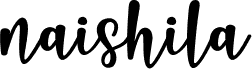 NaishilaDancingScript