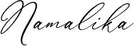 Namalika PERSONAL USE ONLY Regular