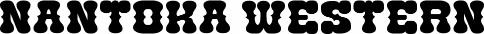 Preview of the Nantoka Western font