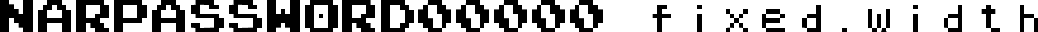 NARPASSWORD00000 fixed.width