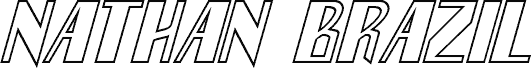 Nathan Brazil Shadow Italic