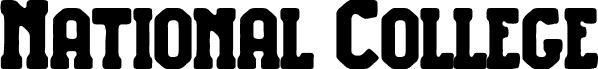 Preview of the National College font
