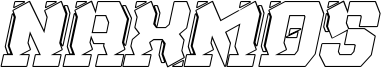 Preview of the NAXMOS Outline Italic font