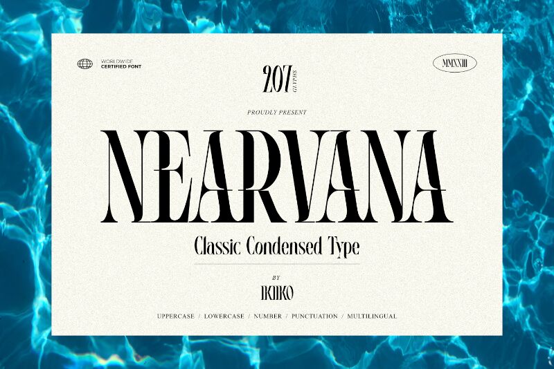 Nearvana Schriftart