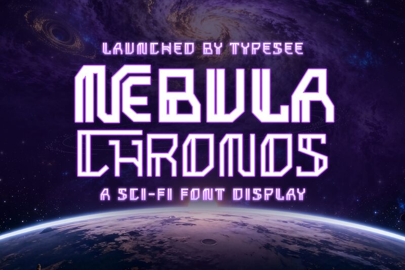 Nebula Chronos Шрифт