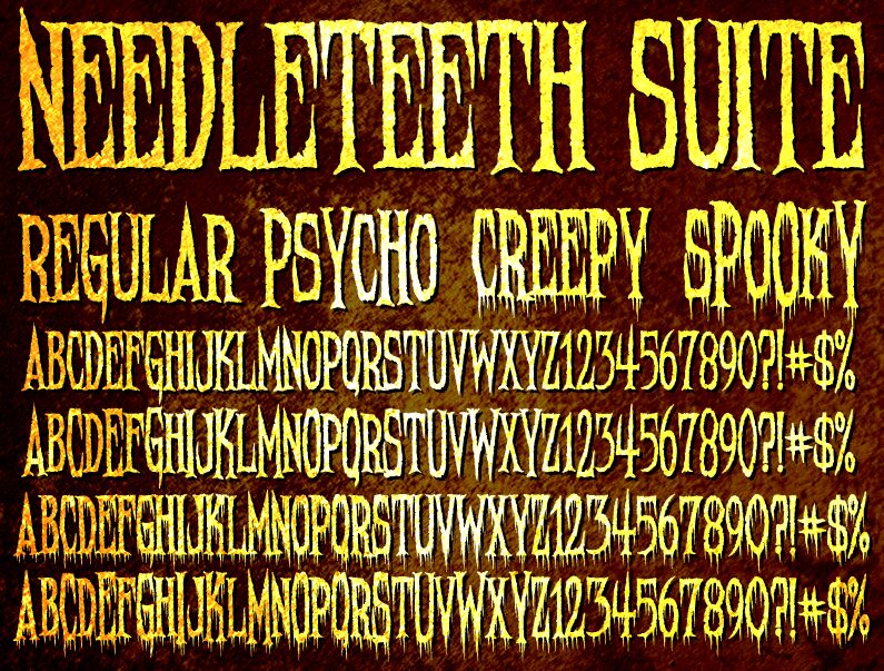 Needleteeth Carattere